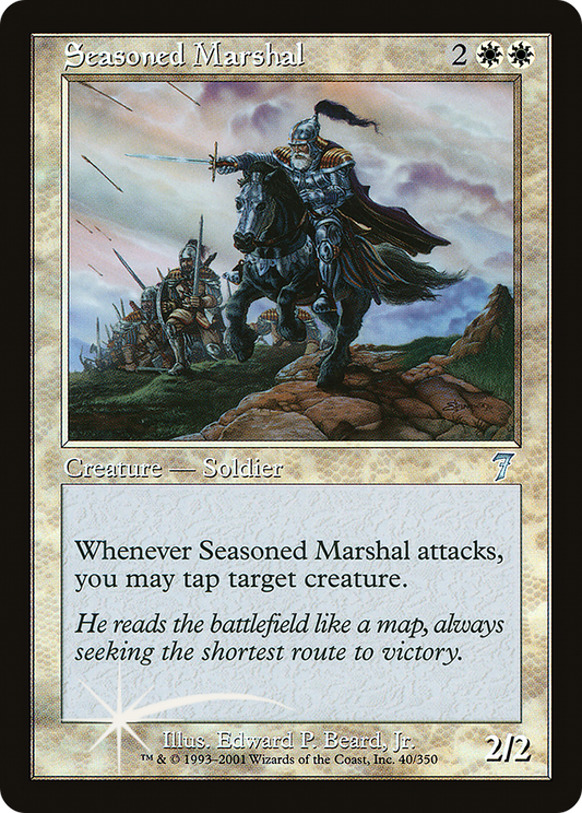 Seasoned Marshal (7ED-040★) (Foil)