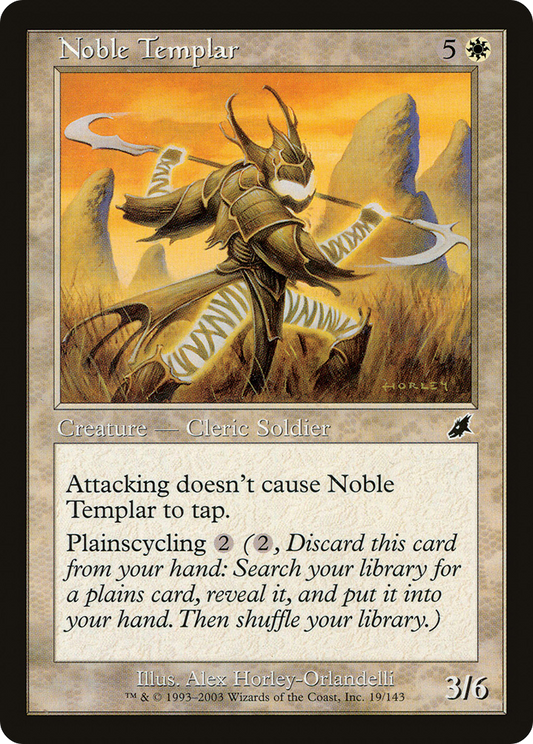 Noble Templar (SCG-019) (Foil)