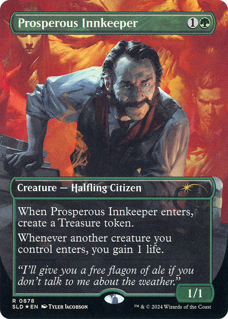 Prosperous Innkeeper (SLD-878) (Borderless) (Foil)
