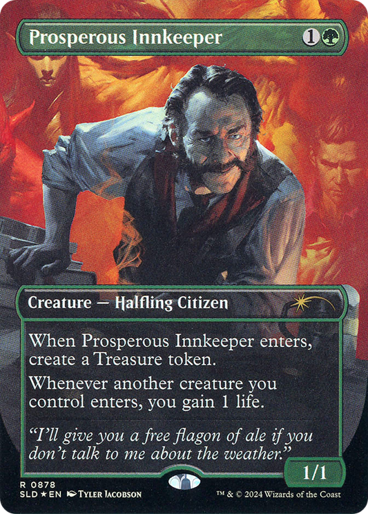 Prosperous Innkeeper (SLD-878) (Borderless) (Foil)