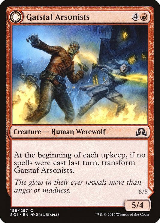 Gatstaf Arsonists // Gatstaf Ravagers (SOI-158) (Foil)