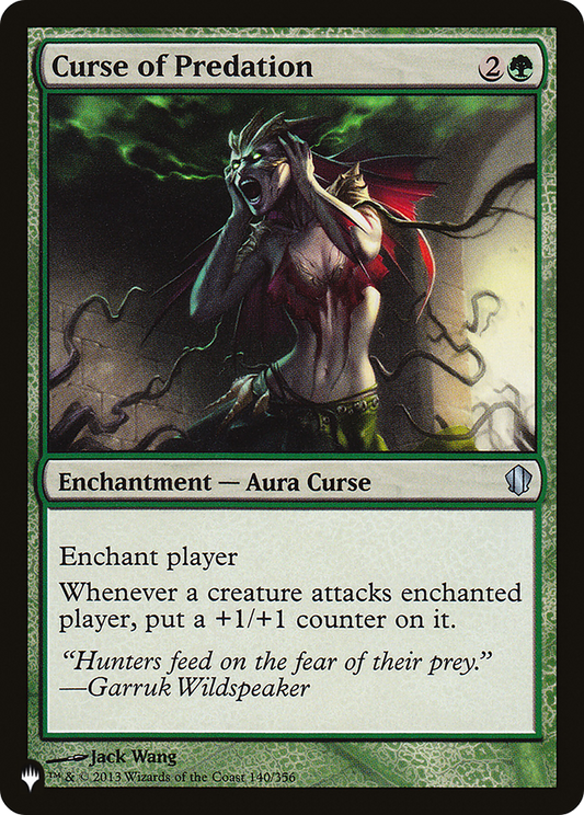 Curse of Predation (LIST-C13-140)