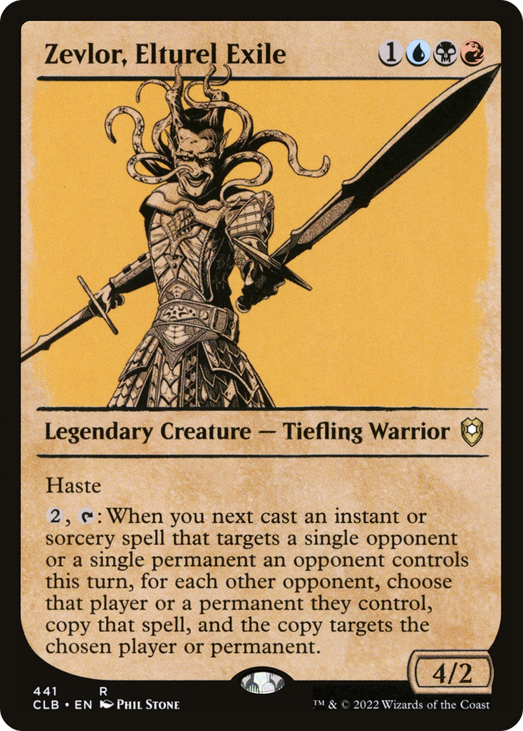 Zevlor, Elturel Exile (CLB-441) (Showcase) (Foil)