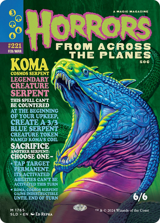 Koma, Cosmos Serpent (SLD-1765) (Borderless)