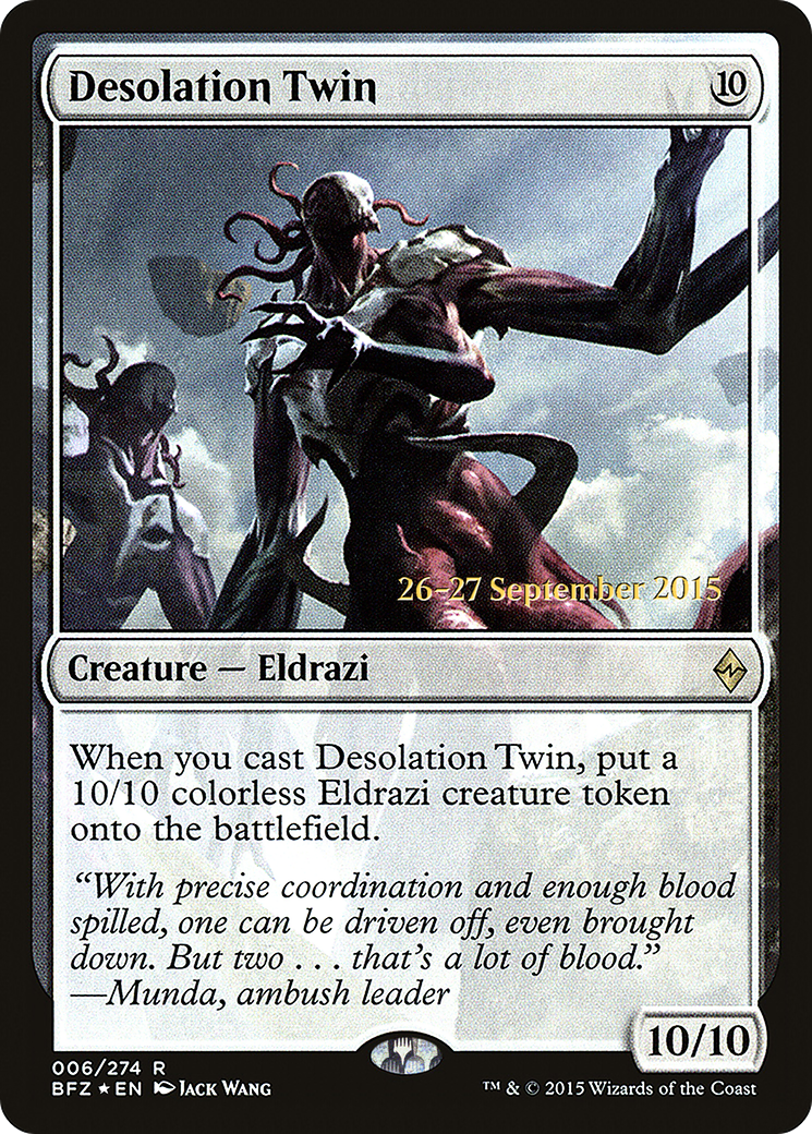Desolation Twin (PRE-06S) (Foil)