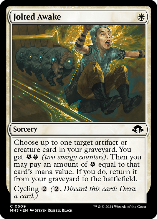 Jolted Awake (MH3-509) (Ripple) (Foil)