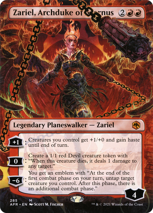 Zariel, Archduke of Avernus (AFR-285) (Borderless)