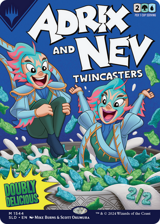 Adrix and Nev, Twincasters // Adrix and Nev, Twincasters (SLD-1544) (Borderless)