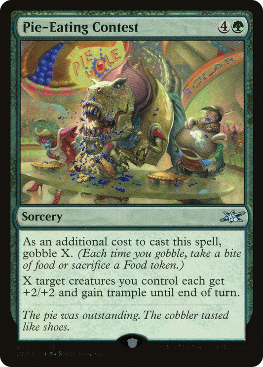 Pie-Eating Contest (UNF-437) (Galaxy Foil)