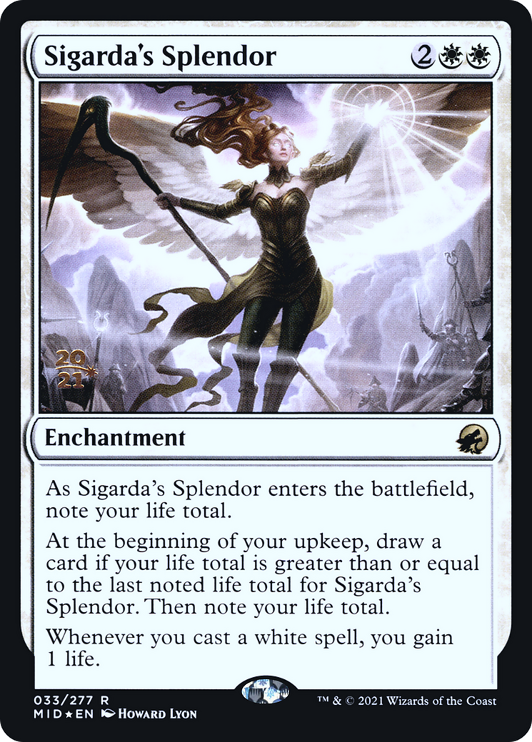 Sigarda's Splendor (PRE-33S) (Foil)