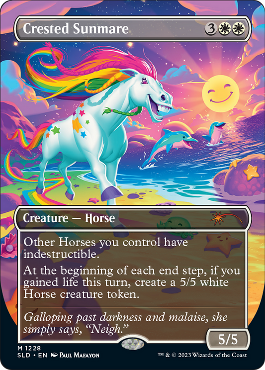 Crested Sunmare (SLD-1228) (Borderless)