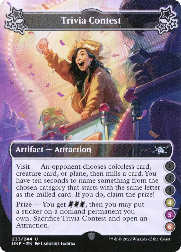 Trivia Contest (UNF-233F) (Foil)