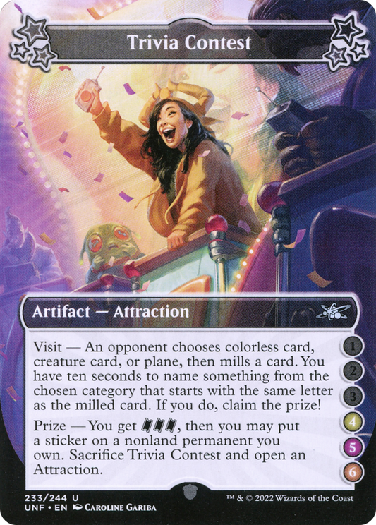 Trivia Contest (UNF-233F) (Foil)
