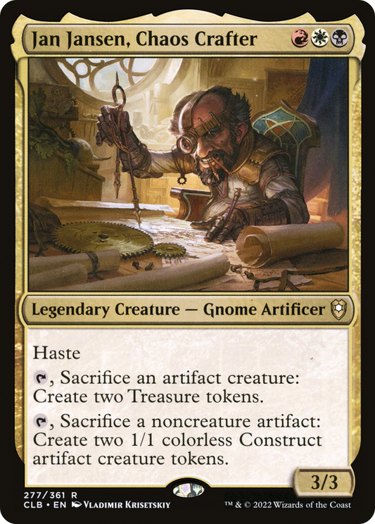 Jan Jansen, Chaos Crafter (CLB-277) (Foil)