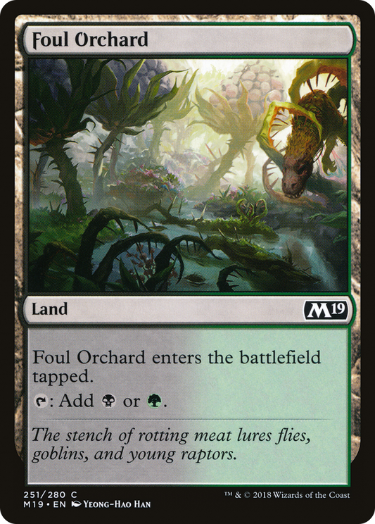 Foul Orchard (M19-251)