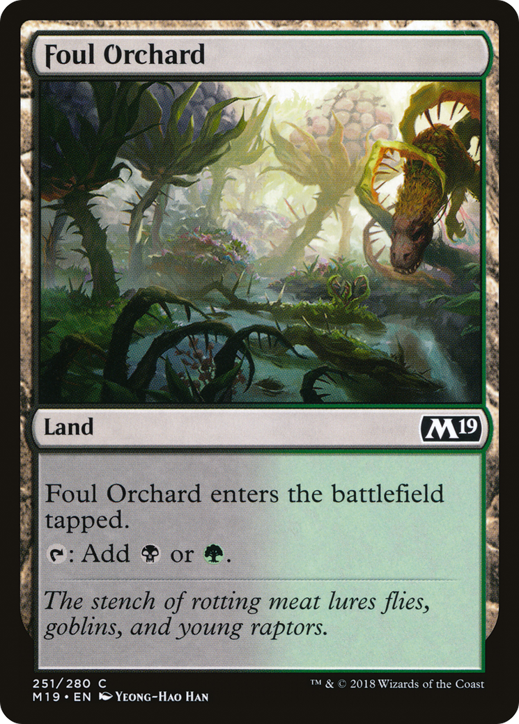 Foul Orchard (M19-251) (Foil)