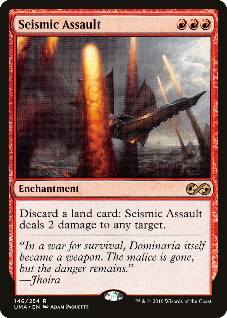 Seismic Assault (UMA-146) (Foil)