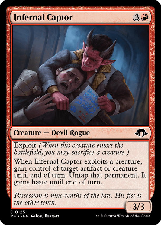 Infernal Captor (MH3-125) (Foil)