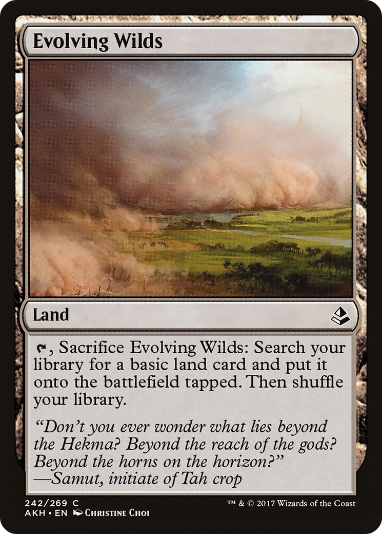 Evolving Wilds (AKH-242) (Foil)