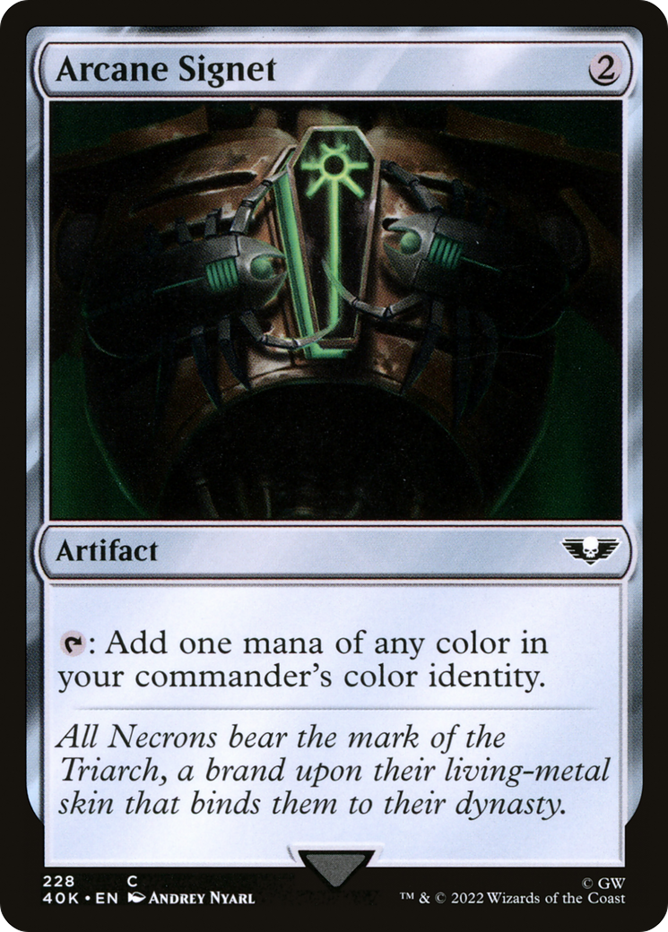 Arcane Signet (40K-228)