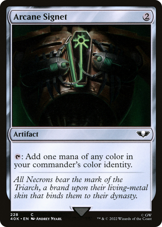 Arcane Signet (40K-228)
