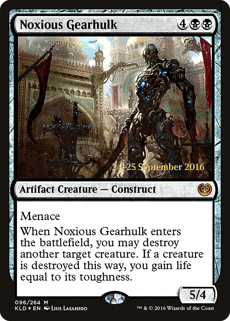 Noxious Gearhulk (PRE-96S) (Foil)