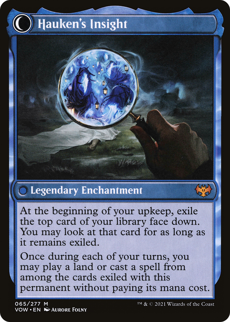 Jacob Hauken, Inspector // Hauken's Insight (VOW-065) (Foil)