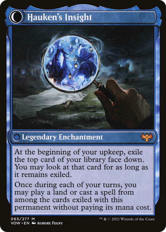 Jacob Hauken, Inspector // Hauken's Insight (VOW-065) (Foil)
