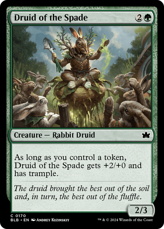 Druid of the Spade (BLB-170)