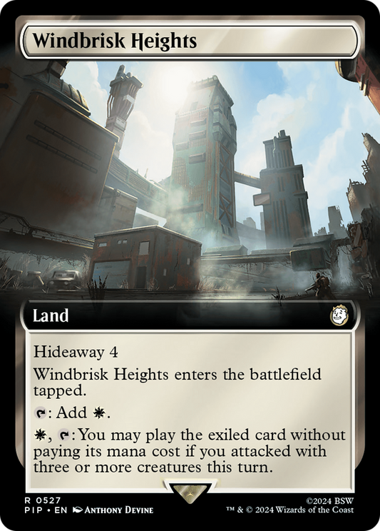 Windbrisk Heights (PIP-527) (Extended Art) (Foil)