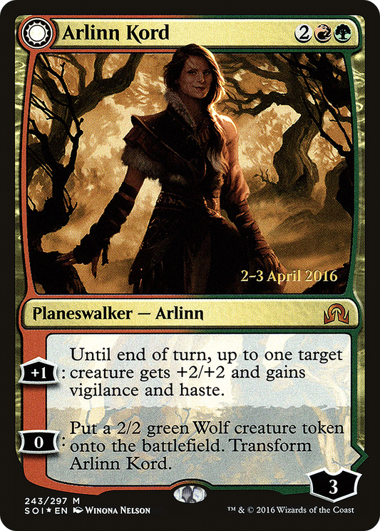 Arlinn Kord // Arlinn, Embraced by the Moon (PRE-243S) (Foil)