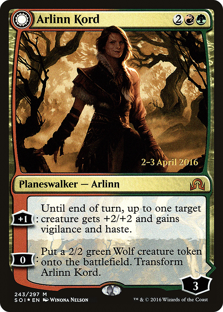 Arlinn Kord // Arlinn, Embraced by the Moon (PRE-243S) (Foil)