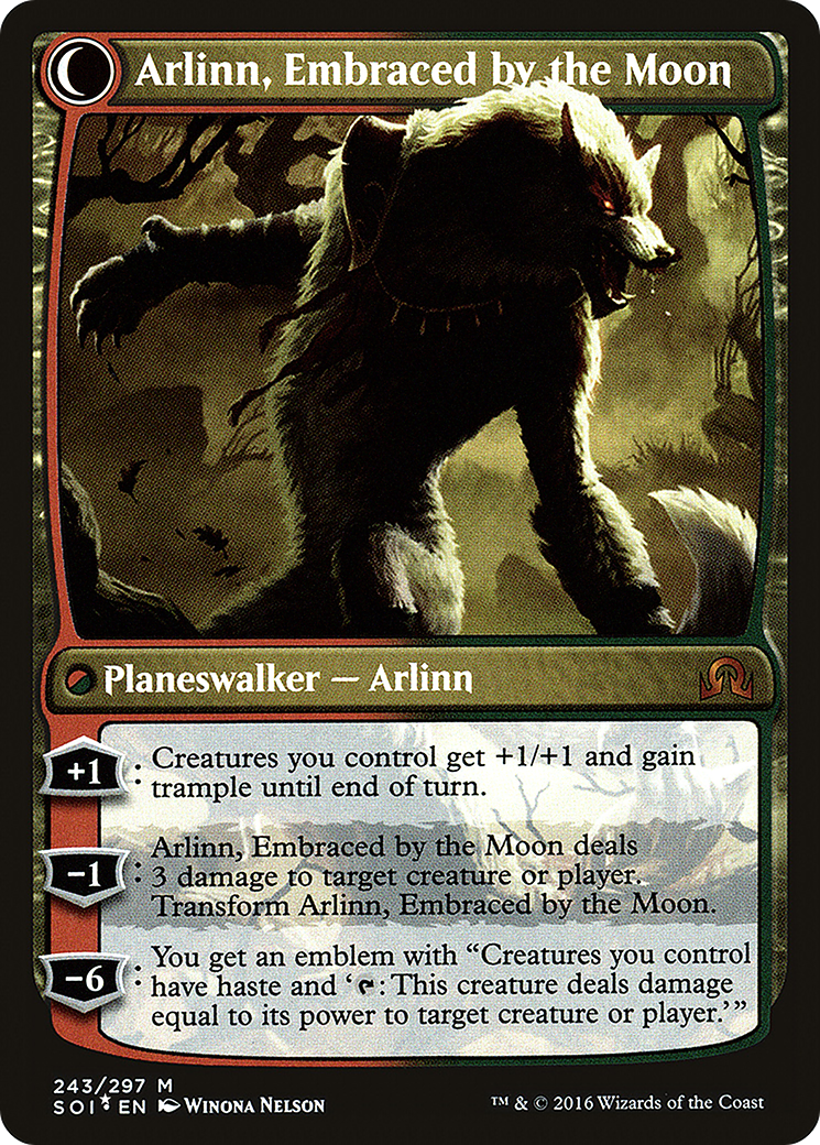 Arlinn Kord // Arlinn, Embraced by the Moon (PRE-243S) (Foil)