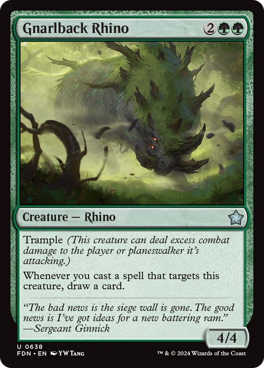 Gnarlback Rhino (FDN-638)