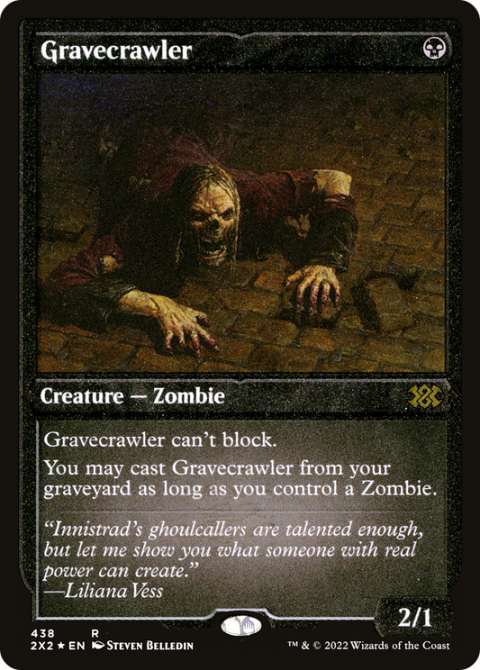 Gravecrawler (2X2-438) (Etched Foil)