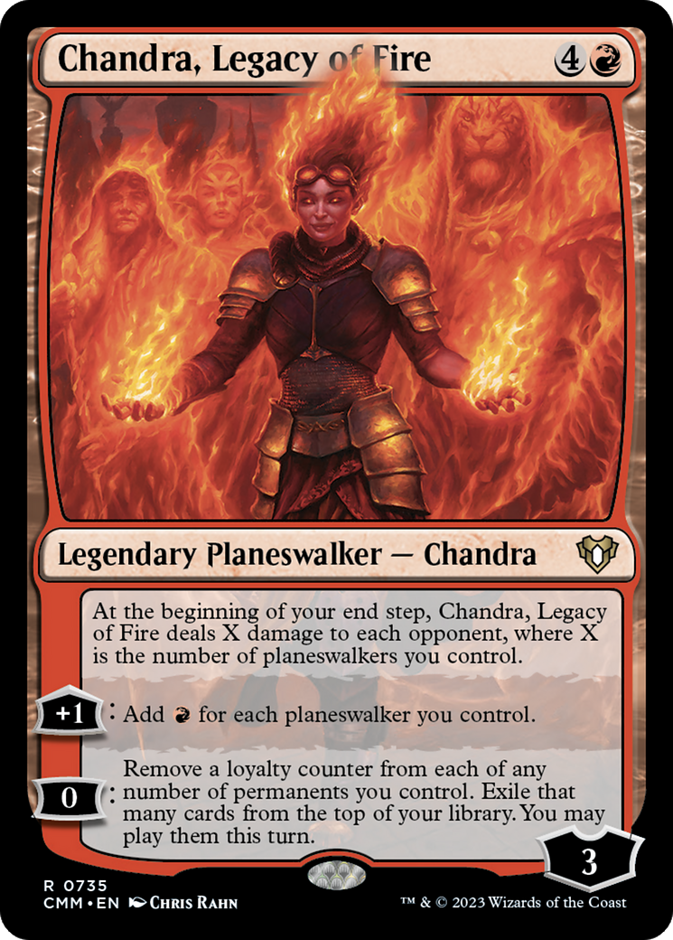Chandra, Legacy of Fire (CMM-735)