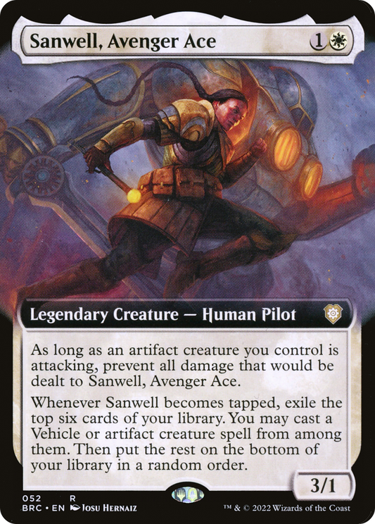Sanwell, Avenger Ace (BRC-052) (Extended Art)