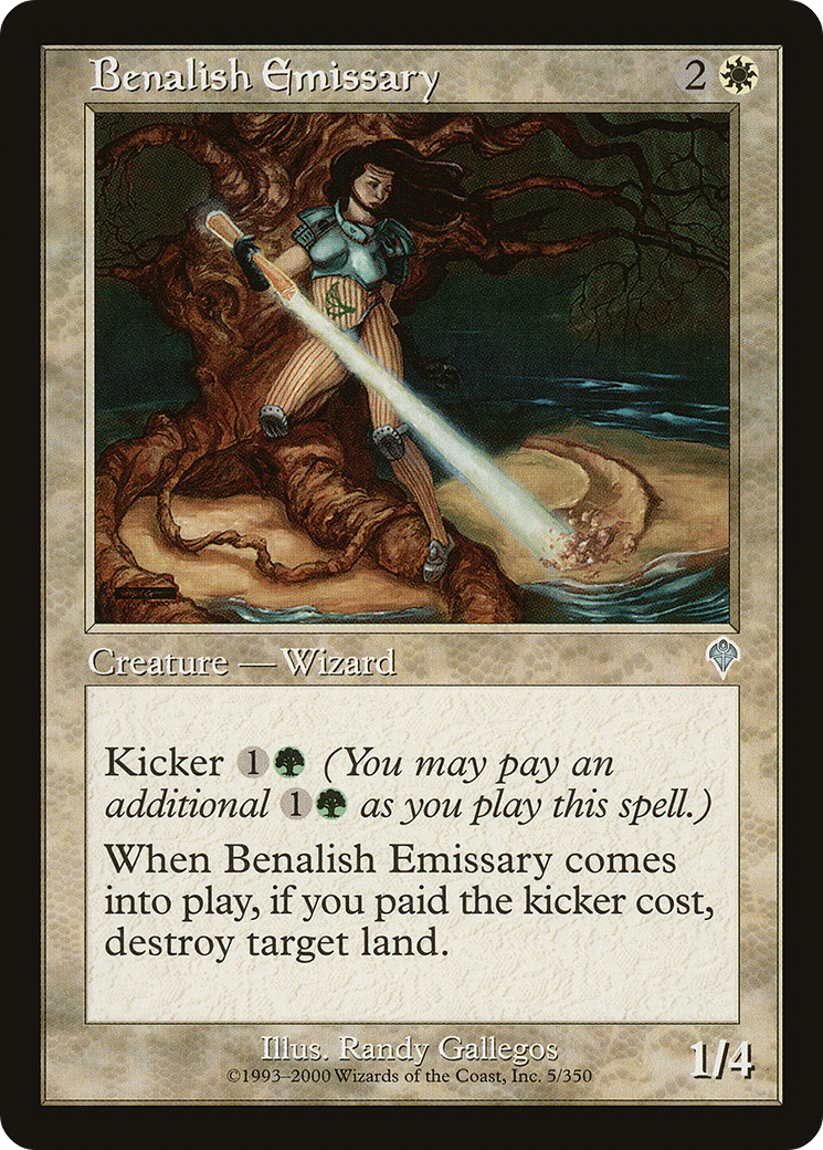 Benalish Emissary (INV-005) (Foil)