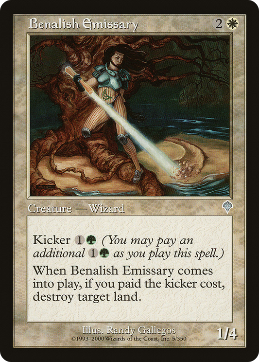 Benalish Emissary (INV-005) (Foil)