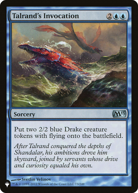Talrand's Invocation (LIST-M13-73)