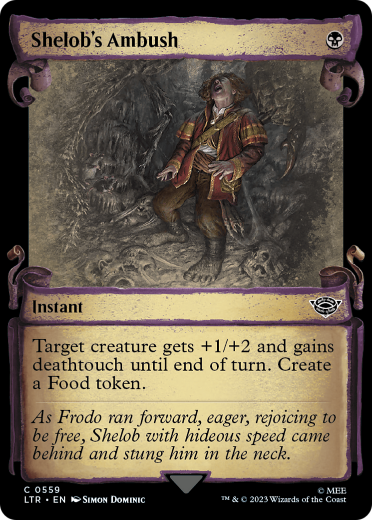 Shelob's Ambush (LTR-559) (Showcase) (Scroll) (Foil)