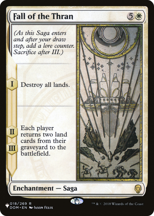 Fall of the Thran (LIST-DOM-18)