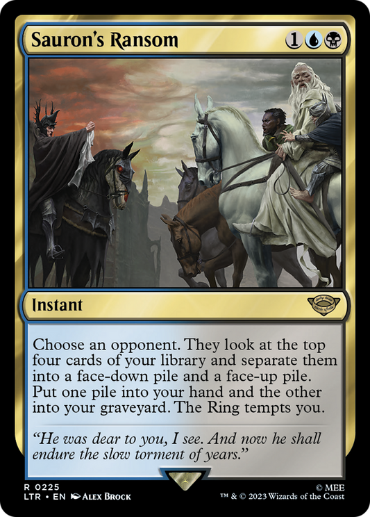 Sauron's Ransom (LTR-225) (Foil)
