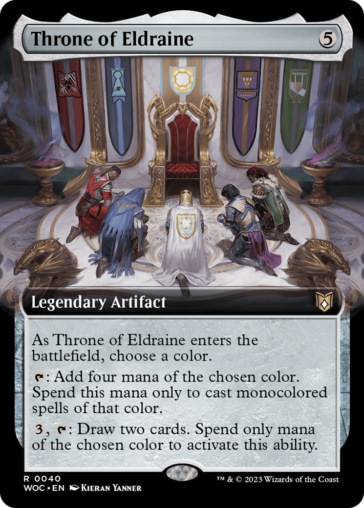 Throne of Eldraine (WOC-040) (Extended Art) (Foil)