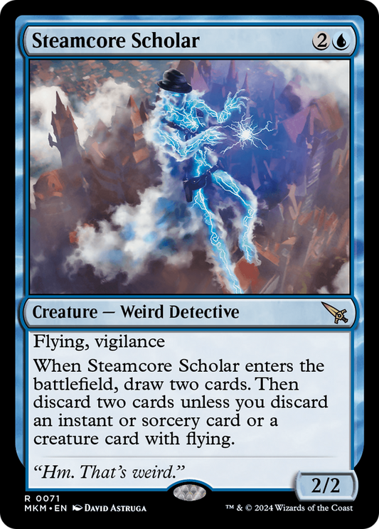 Steamcore Scholar (MKM-071) (Foil)