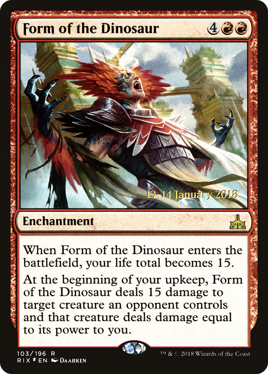 Form of the Dinosaur (PRE-103S) (Foil)