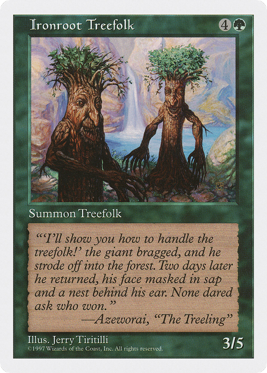Ironroot Treefolk (5ED-305)