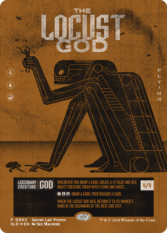 The Locust God (SLD-903) (Borderless) (Foil)