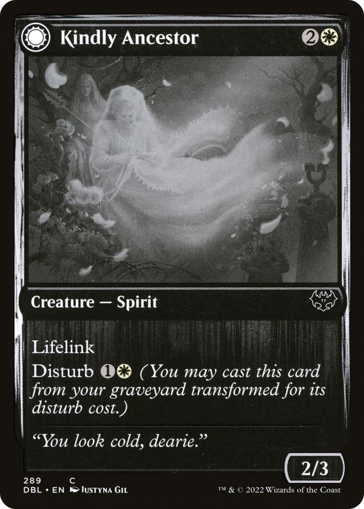 Kindly Ancestor // Ancestor's Embrace (DBL-289) (Foil)