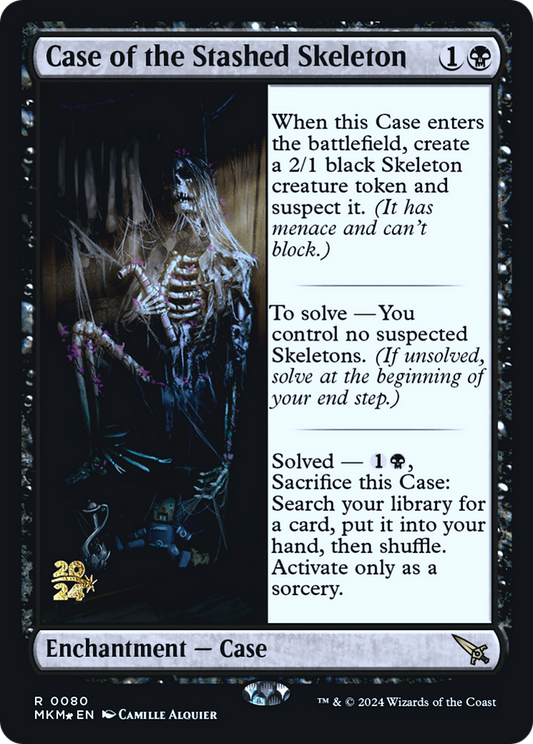 Case of the Stashed Skeleton (PRE-80S) (Foil)